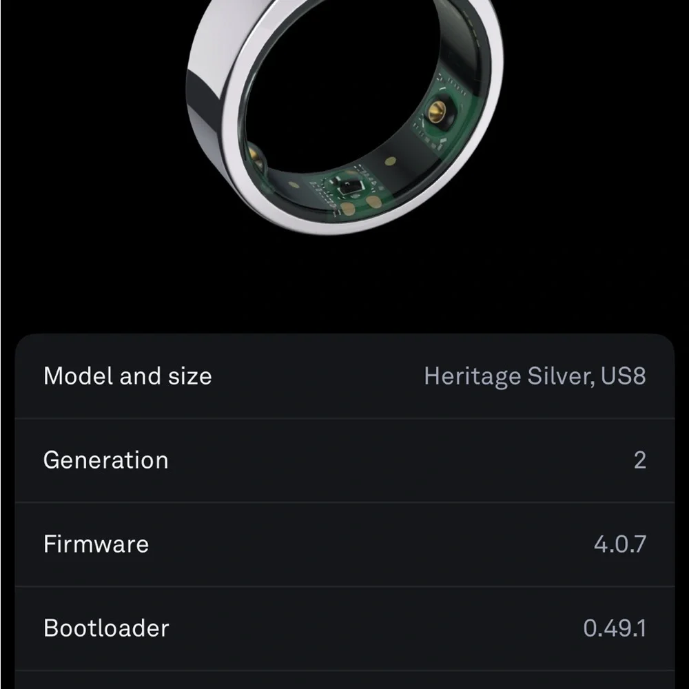 Oura Heritage Ring, Gen 2 - Picture 7 of 7